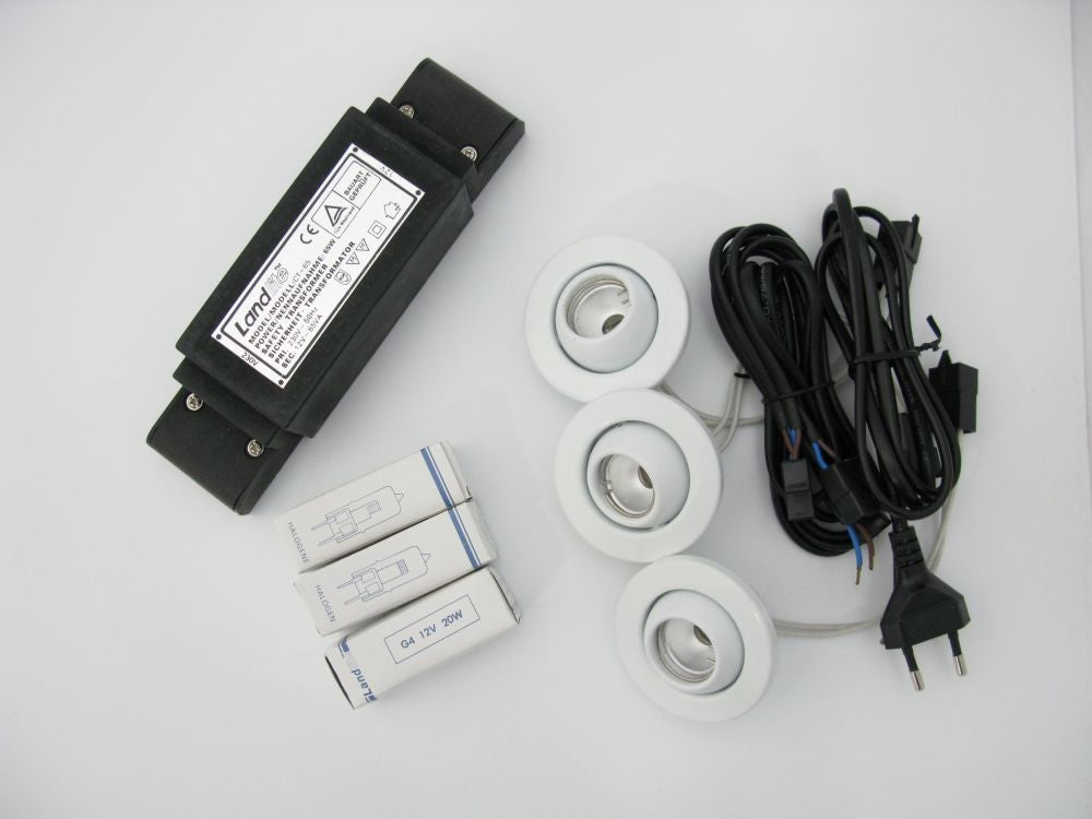 KIT-706-3 halogén szett – fehér – 2. kép