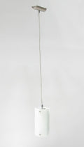 CL-002 függesztett lámpa – 1×E27 60 W, szatinált üveg, matt nikkel