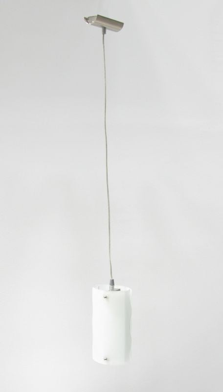 CL-002, 1XE27 60W, frosted glass, nickel matt, Pendant Light