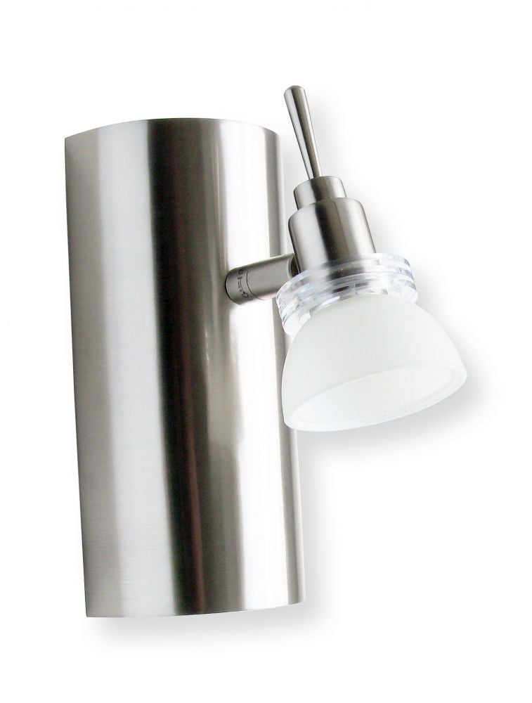 SLS35-217 (JC), 1XJC 35W, with 60W transformer, nickel matt, opal glass