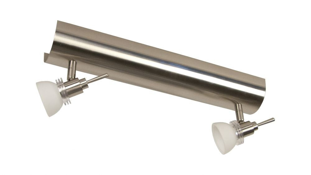 SLB41-217-2 (JC), 2XJC 35W, with 70W transformer, nickel matt, opal glass