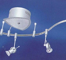 LVWM83D-288-5, 5xMR16 35W, with 200W transformer, titan, Halogen Track System