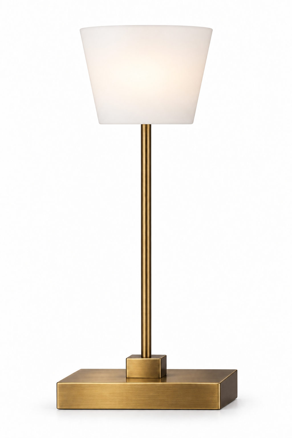 QUBELLE T1L Tischleuchte – 1×G9 40 W, Antikbronze