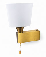 QUBELLE W1L fali lámpa – 1×G9 40 W, antik bronz