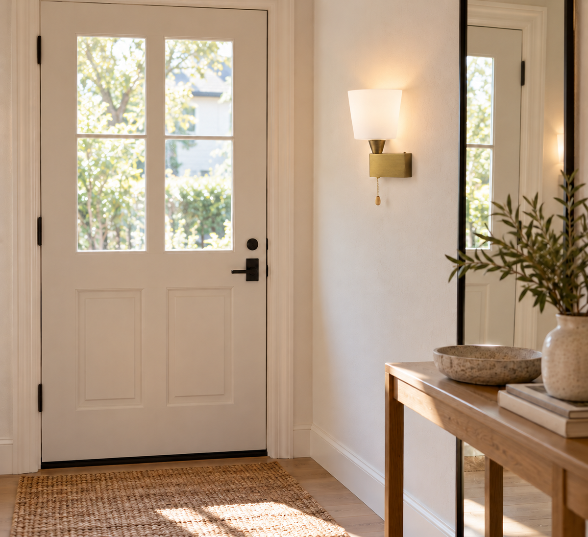 QUBELLE W1L Wandleuchte – 1×G9 40 W, Antikbronze
