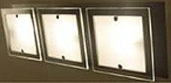 SHARONA MW-5424/3C-R mennyezeti lámpa – 3×G9 40W, ezüstszürke, 5 db/karton – 2. kép