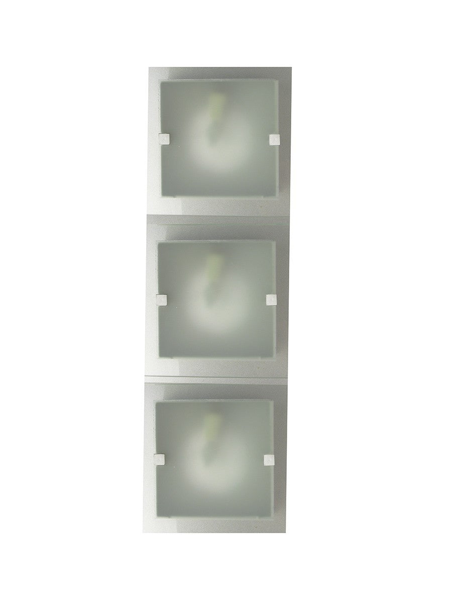 SHARONA MW-5424/3C-R, paint silver grey, 3xG9 40W, Ceiling Light (5db/karton !!)