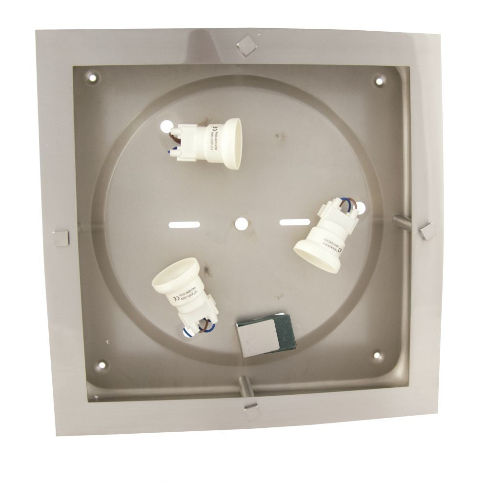 KABIRA MW-4206A/16"-S, mat chrome, Ceiling Light