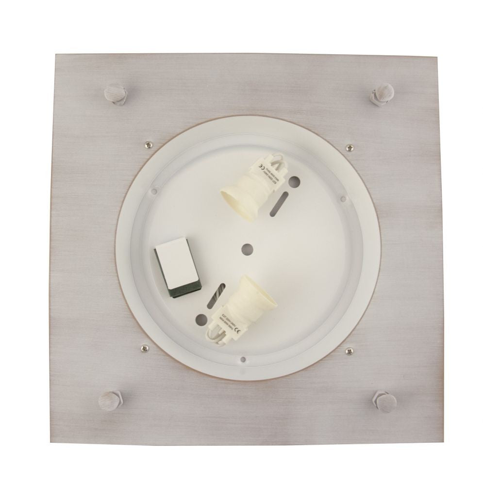 DUKE MW-4203/12"-C mennyezeti lámpa – 2×60 W, E27, cappuccino – 2. kép