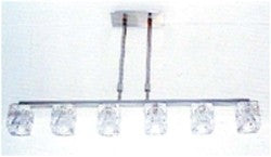 MW-5384/6HB, (lamp downward, equal length), Chandelier