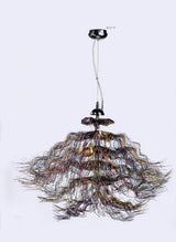 SD108/10B függesztett lámpa – 10×G4 12 V 20 W, toroid transzformátorral (120 VA, 12 V), színes