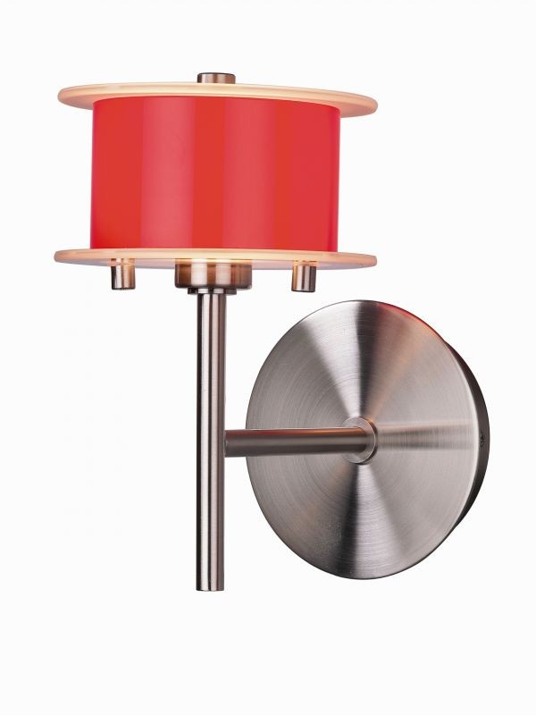 REFORMO W6026/1L RED, 1X60W G9, WALL LAMP