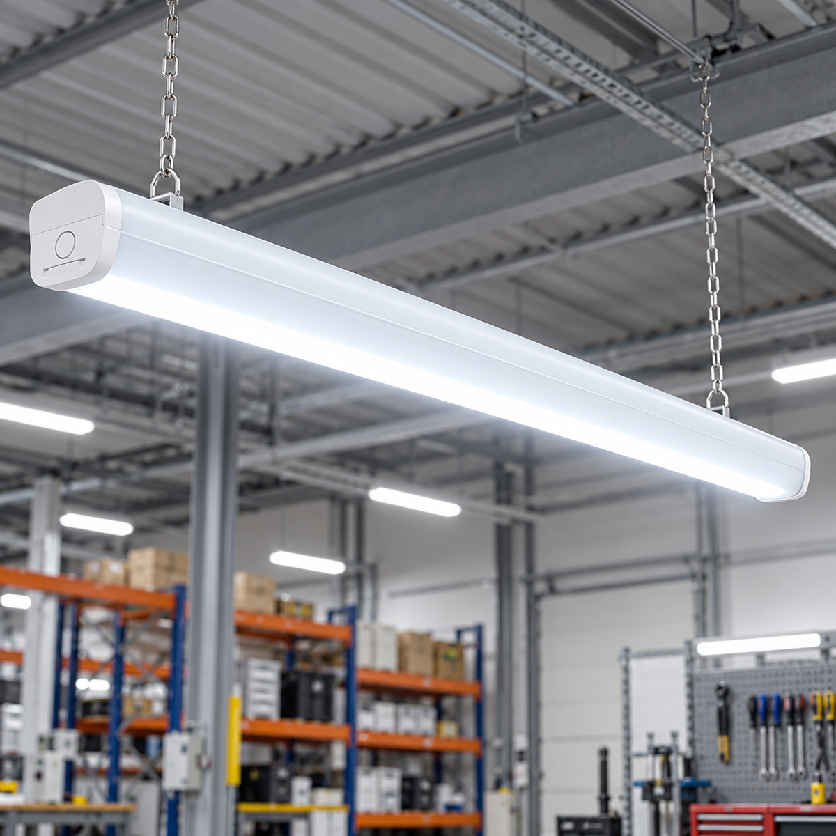 SAT10N-12-40-130 CW LED léclámpa – 40 W, 5200 lm, 1200 mm, 6400 K, IP20