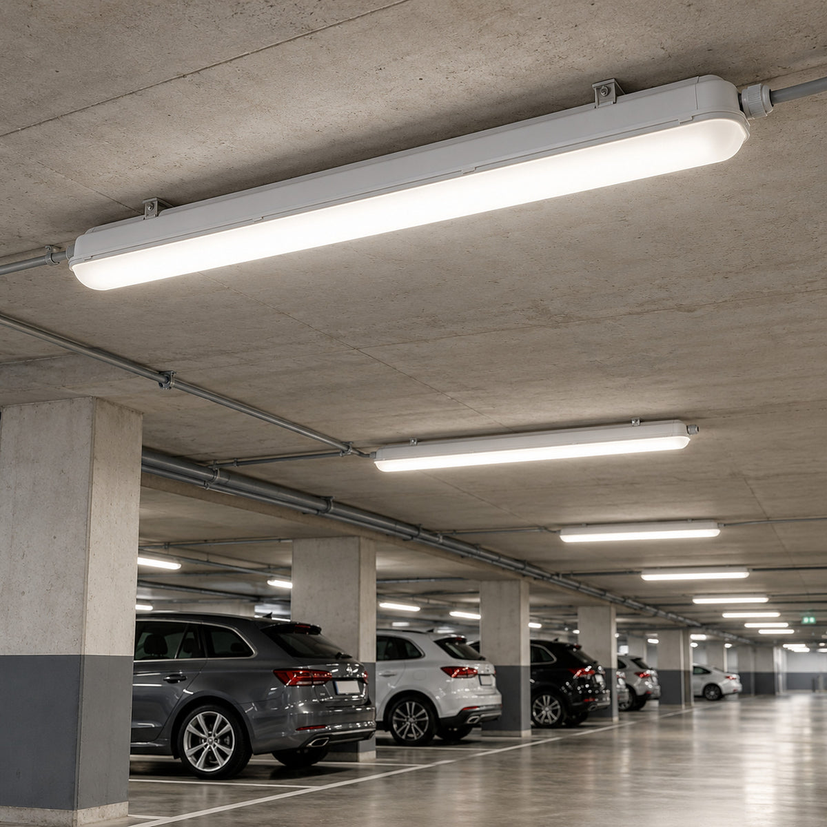 SAT12S-H-15-50 LED dust- and moisture-proof luminaire – 50 W, 8100 lm, 1480 mm, 4000 K, IP65