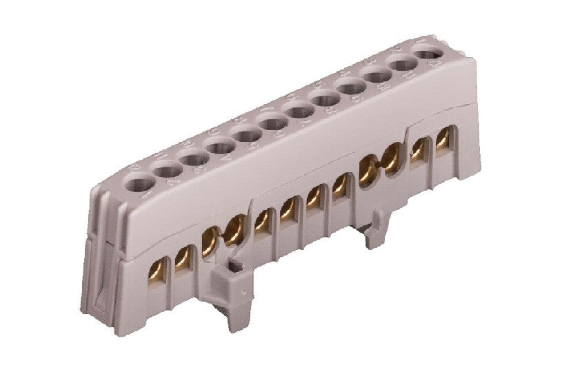 ANCO sorkapocs 12 pólusú, kalapsínre, 63 A, 690 V, szürke