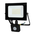 ANCO LED reflektor mozgásérzékelővel – 30 W, 2550 lm, 4000 K, IP44, fekete