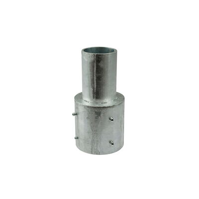 ROLUX oszlopszűkítő Ø80 mm-es oszlopról Ø60 mm-es csapra, horganyzott