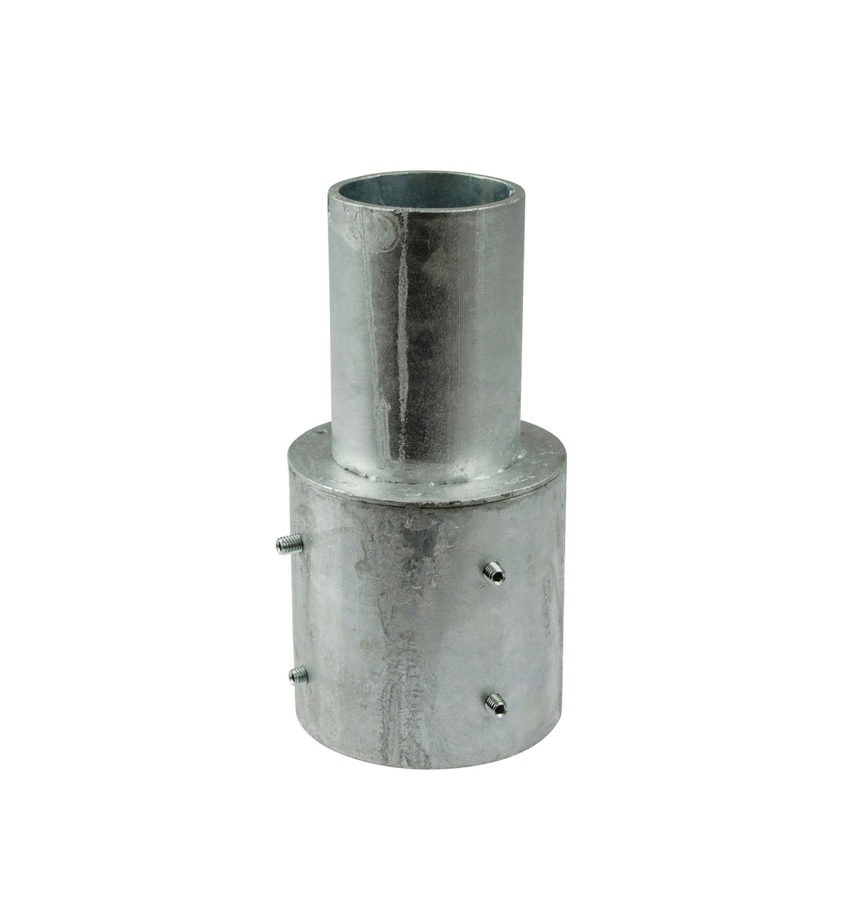 ROLUX oszlopszűkítő Ø80 mm-es oszlopról Ø60 mm-es csapra, horganyzott