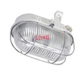 ANCO ovális hajólámpa – E27, max. 60 W, IP44, szürke