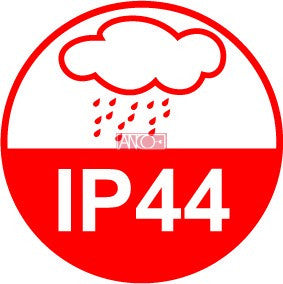 ANCO 2-es hosszabbító aljzat, gumi, IP44