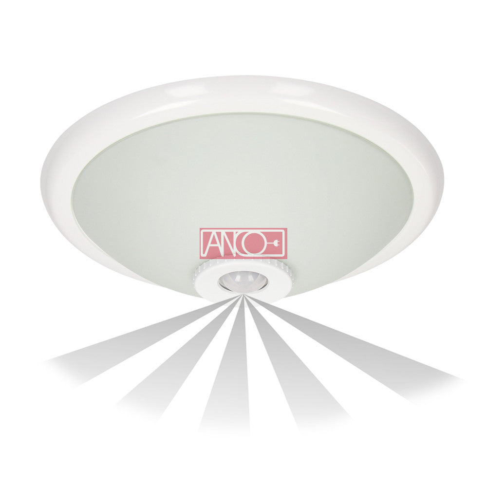 ANCO mennyezeti lámpa mozgásérzékelővel – 2 × E27, 2 × max. 40 W, Ø 300 mm