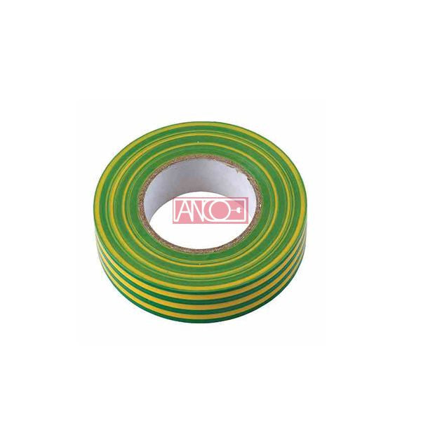 ANCO szigetelőszalag 19mm x 20m, zöld/sárga