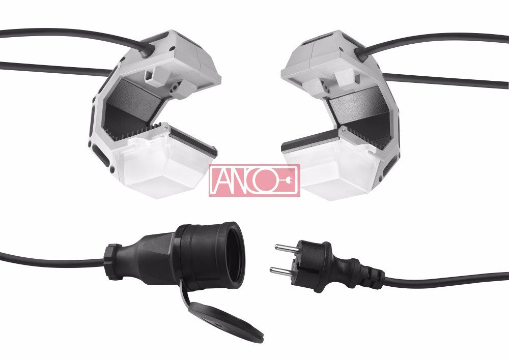 ANCO FUTURE LED reflektor – 3 × 8 W, 2040 lm, IP44