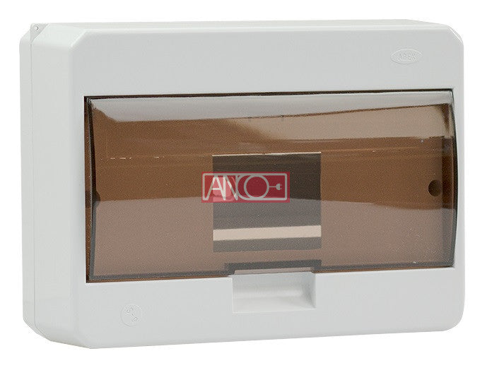 ANCO falon kívüli elosztódoboz 9/1, N/PE sínnel, fehér