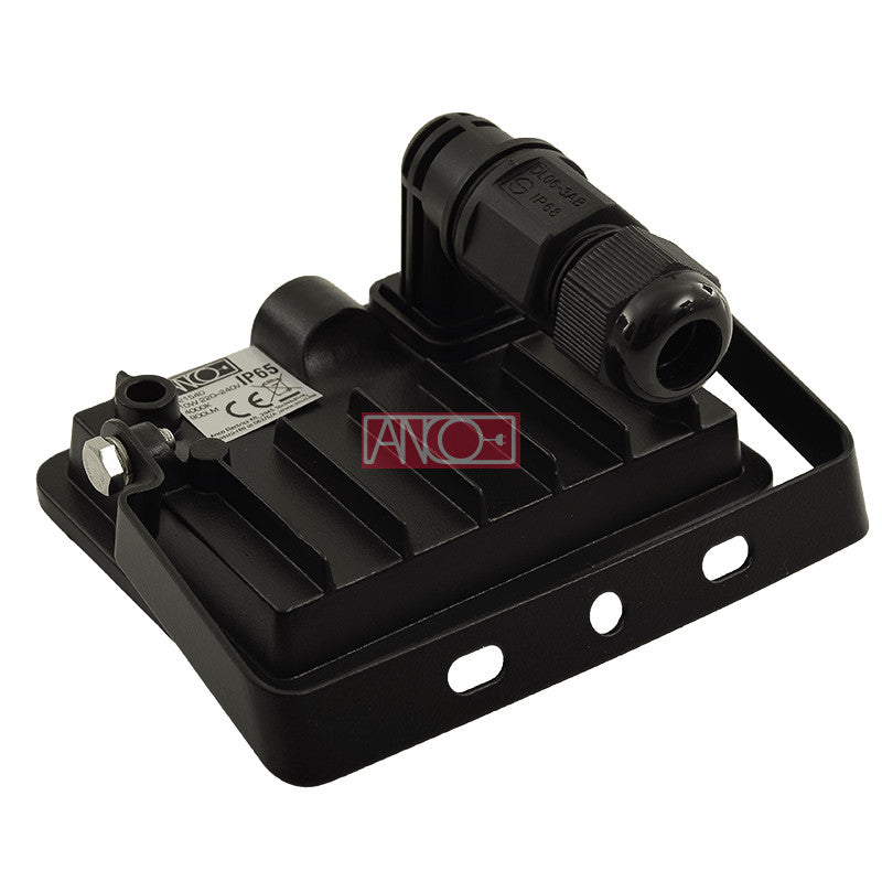 ANCO Rapid LED reflektor tömszelencével – 10 W, 900 lm, 4000 K, IP65, fekete