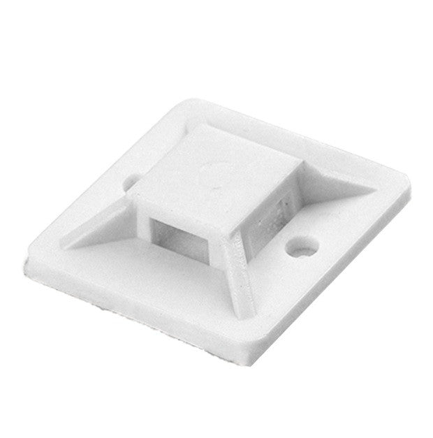 ANCO öntapadós kábelkötegelő tartó 20 x 20 mm, fehér, 50 db