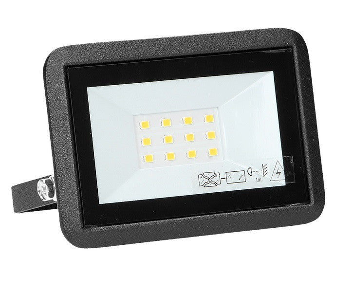 ANCO LED reflektor bekötődobozzal – 10 W, 800 lm, 4000 K, IP65, antracit