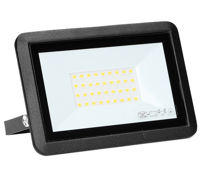 ANCO LED reflektor bekötődobozzal – 30 W, 2400 lm, 4000 K, IP65, antracit