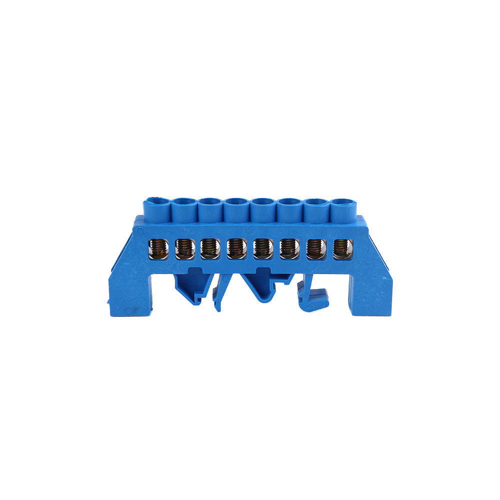 ANCO szigetelt földelősín N8, 78,5 x 35 x 11 mm, IP20, kék