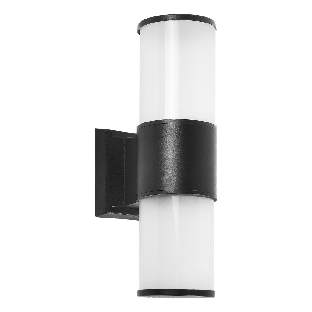 ANCO kültéri falilámpa, 2 x E27, max. 2 x 15 W, IP54, fekete