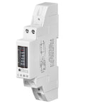 ANCO 1 fázisú elektromechanikus almérő, 5–40 A, DIN sínre, 1 modul