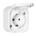 ANCO Hydra+ 1-es földelt dugalj, IP54, fehér