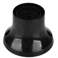 ANCO oldalfali/mennyezeti talpas foglalat, E27, 60 W, fekete
