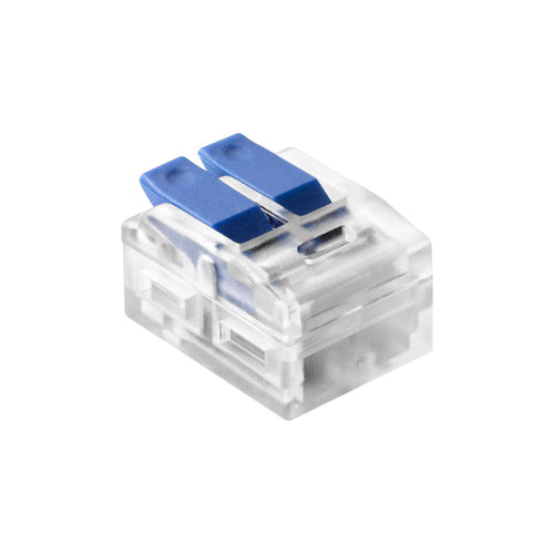 ANCO 2 pólusú vezetékösszekötő, oldható, 2 x 0,75–4 mm², 32 A, 450 V, átlátszó, 10 db
