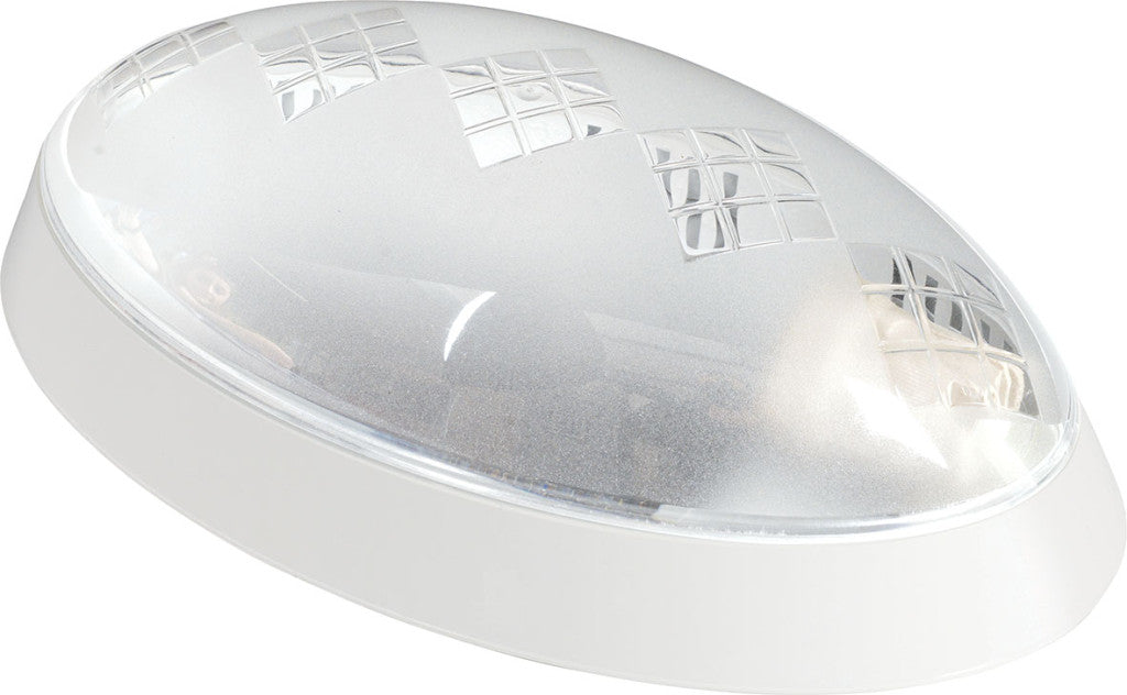 ANCO fali lámpa, műanyag, E27, max. 60 W, IP20, fehér