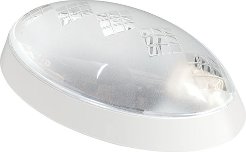 ANCO fali lámpa, műanyag, E27, max. 60 W, IP20, fehér