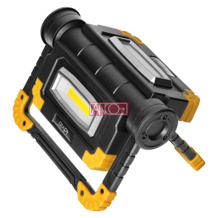 ANCO tölthető LED munkalámpa – 2 x 10 W COB, 1200 lm, 4000 K, IP44