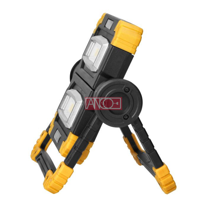 ANCO tölthető LED munkalámpa – 2 x 10 W COB, 1200 lm, 4000 K, IP44