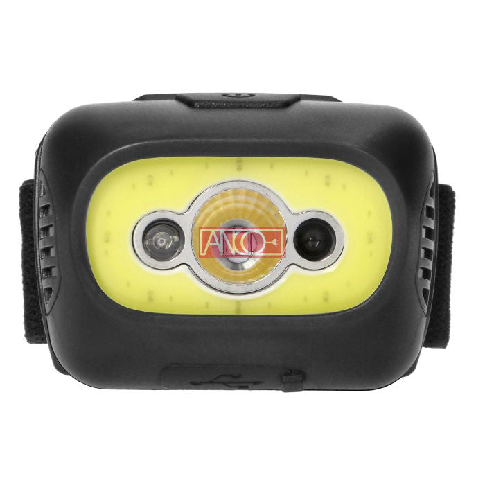 ANCO tölthető LED fejlámpa – 3 W, 350 lm, 6000 K, IPX4
