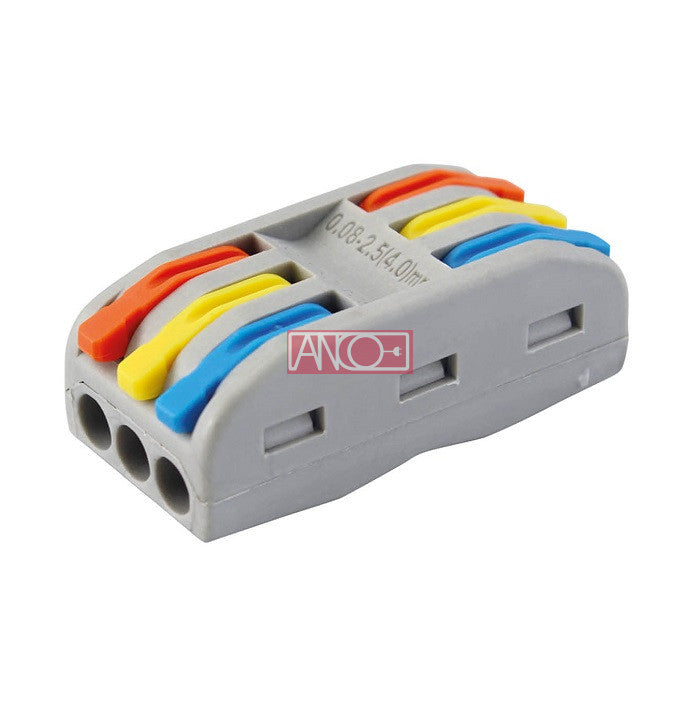 ANCO 6 vezetékes oldható összekötő, 0,2–4 mm², 5 db