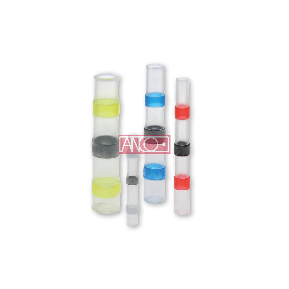 ANCO zsugorcsöves toldóhüvely készlet forrasztóónnal, 0,5–6,0 mm², 100 db