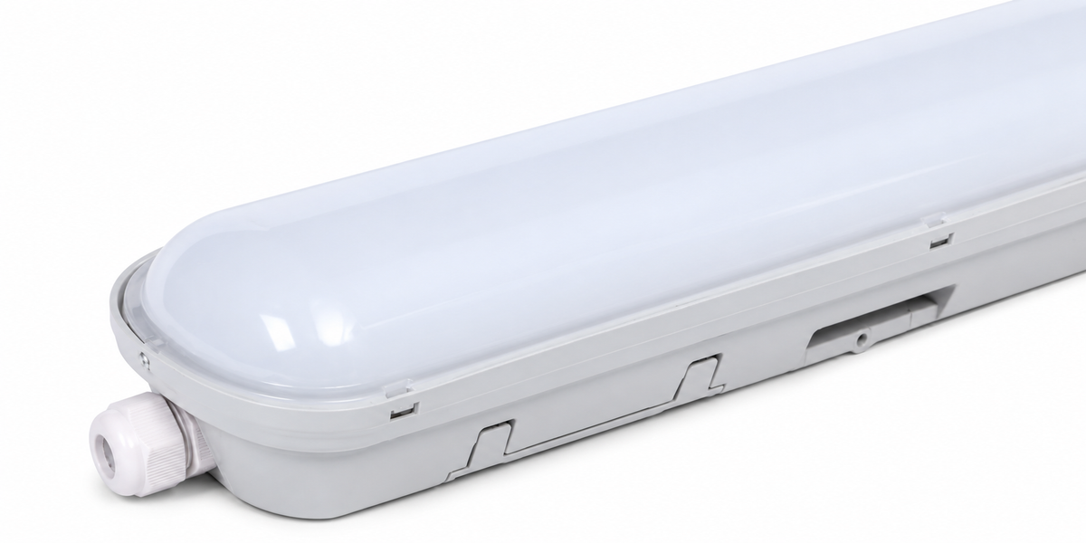 FL7440H2 LED dust- and moisture-proof luminaire – 48 W, 5000 lm, 1200 mm, 4000 K, IP65