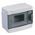 ANCO falon kívüli biztosítéktábla ajtóval, 1 x 6 modul, IP40, halogénmentes, fehér