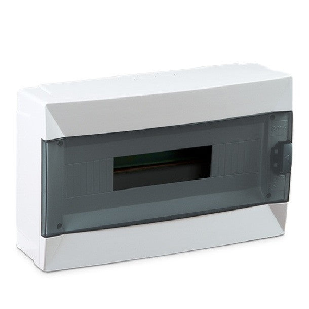 ANCO falon kívüli biztosítéktábla ajtóval, 1 x 16 modul, IP40, halogénmentes, fehér