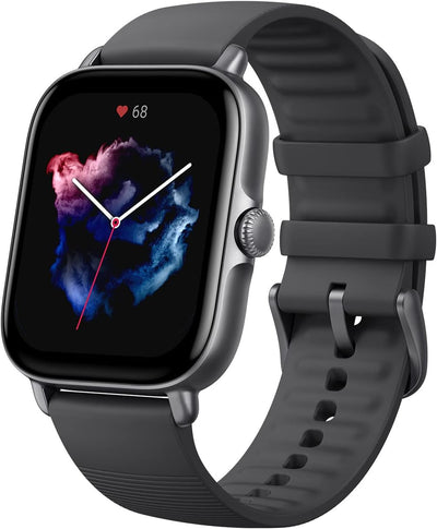 Használt Amazfit GTS 3 okosóra – Graphite Black
