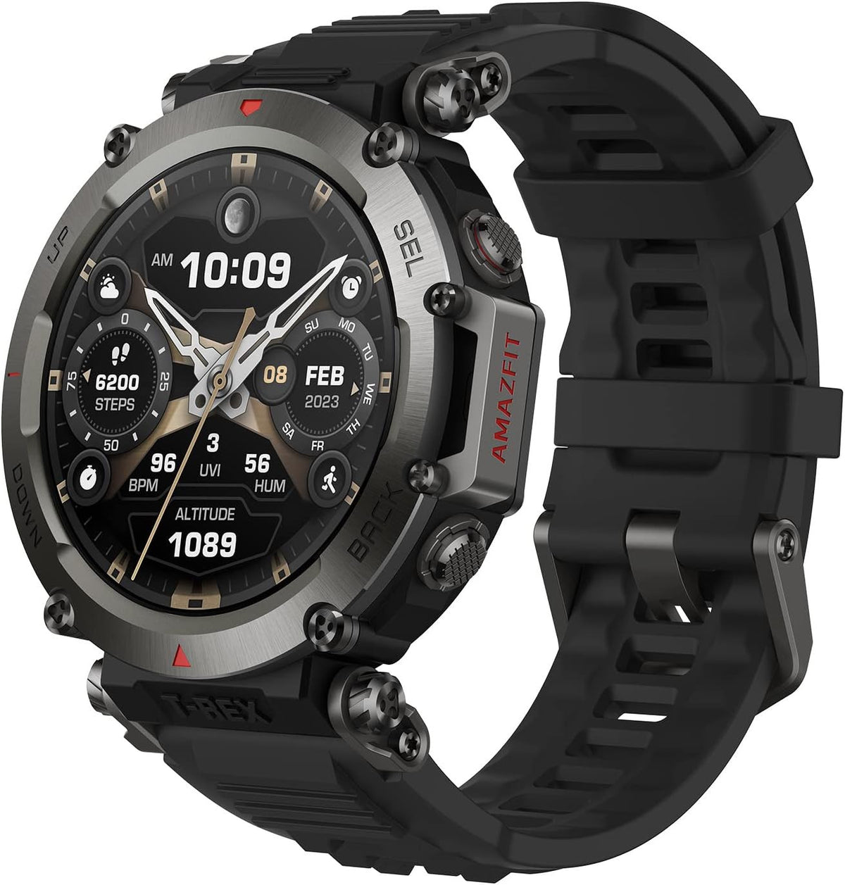 Amazfit T-Rex Ultra okosóra – fekete